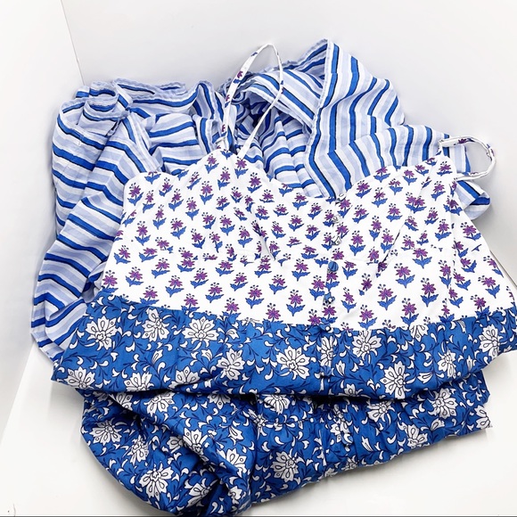 🆕💕HP💕{J.Crew} Button-Front Mixed Block Print Maxi - Picture 14 of 16